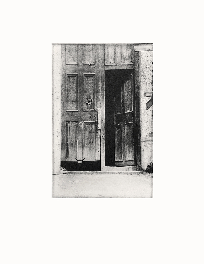 Vedado, Havana, Michael Ast, photo etching, intaglio, artist proof, analog photography, Cuba, printmaking, bw photography, Hahnemuhle, charbonnel
