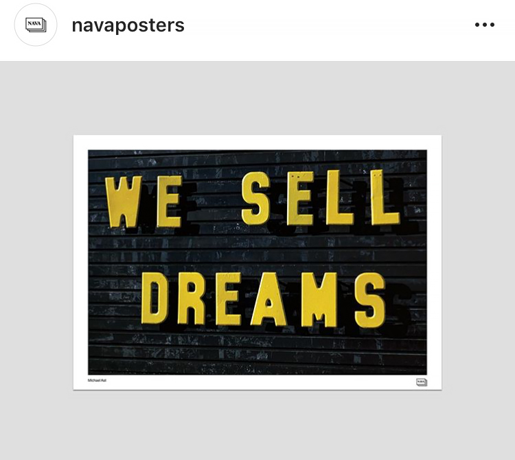 Nava Posters, Nava, poster, fine art, open-edition, heavy coated paper, dreams, offset print, Michael Ast