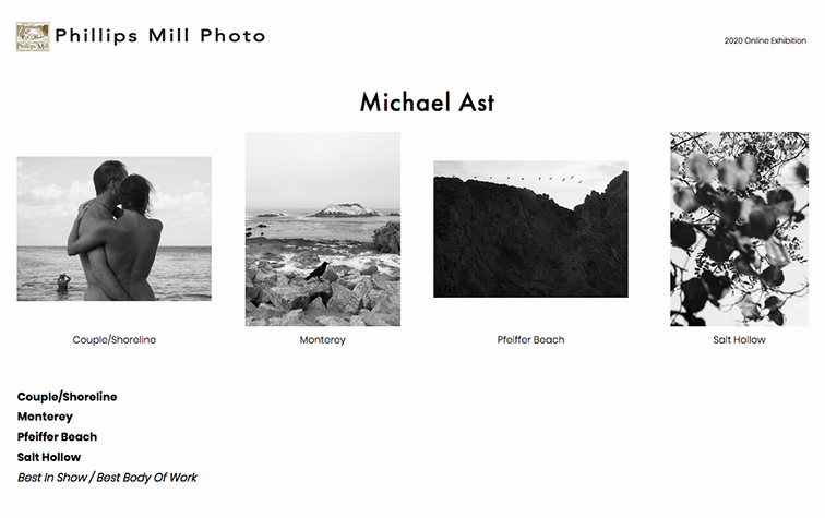 MichaelAst, Michael Ast, Salt Hollow,Phillips Mill, Philips Mill Photographic Exhibition, Emmet Gowin, New Hope, archival pigment print, print for sale, Photo Exhibition, abstract photography, experiential photography, lyrical photography, bw photography, black and white, black and white photography, leaves, Hahnemühle, Hahnemühle FineArt Baryta, print by the artist